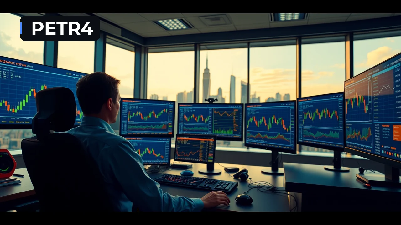 Como operar PETR4 (Petrobras) na FXTM